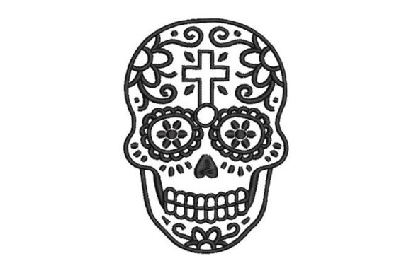 Black Catrina Skull: A Designer's Halloween Review