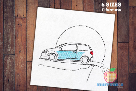 Car Sketch: A Seasonal Embroidery Design Review