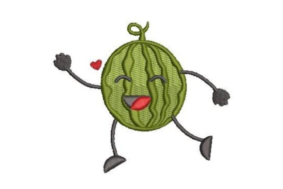Dancing Watermelon: A Playful Embroidery Review