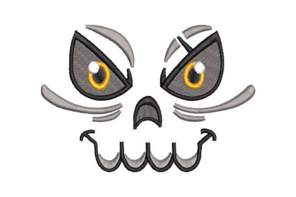 Ghost Face: A Bold Halloween Embroidery Review for Craft Fairs