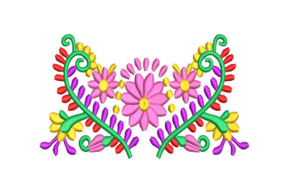 Heart Shaped Colorful Flowers: A Seasonal Embroidery Review