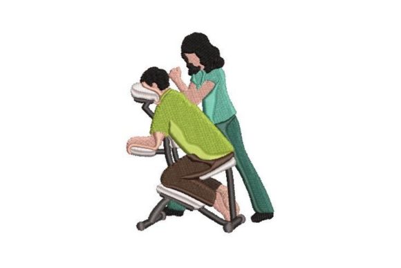 Masseur Giving Seated Massage: A Holiday Uniform Review