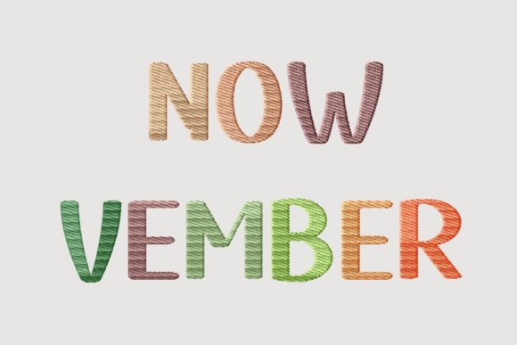 Now Vember Lettering: A Designer's Review for Autumn Projects