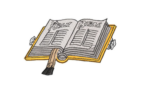 Open Bible Embroidery Design Review for Business Merch