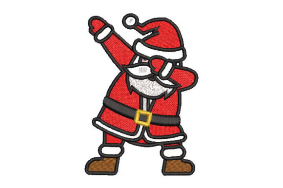 Santa Claus Dancing: A Festive Embroidery Review