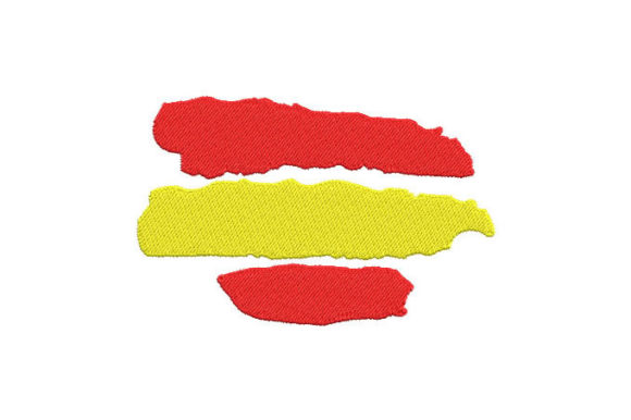 Spanish Flag Sticker: A Bold Craft Fair Seller
