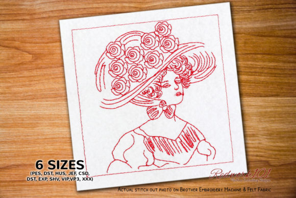 Victorian Lady with Floral Hat: A Seller's Review