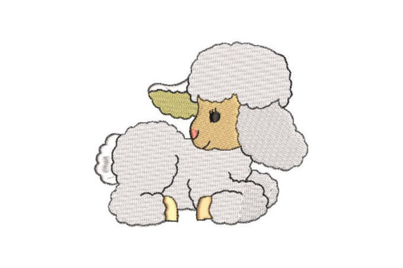White Sheep: The Perfect Farmhouse Embroidery Design